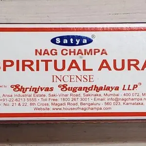 Satya Spiritual Aura Incense Sticks