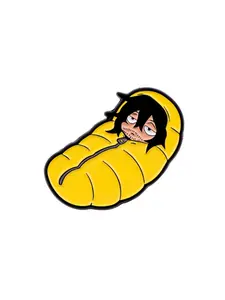 Adorable Anime Character Enamel Lapel Pin, Unique Cartoon Badge, Multifunctional Fashion Accessory, Perfect for Bags, Clothing, Hats