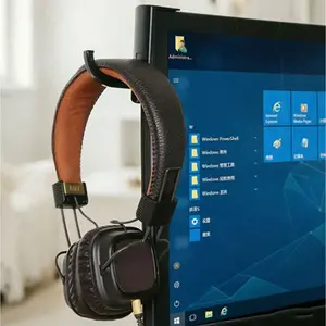 Earphone Hook Stand for Computer Headphones, Monitor Screen, Desktop, Wall Game Organizer, Compact and Durable, Space-Saving Design Holder Mount