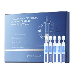 Summervibes PROF.LING FullFull Spectrum Hyaluronic Acid Serum with Copper Peptides, For Microneedling & Post Treatment Care, Fast Redness Relief, Anti Aging Firming Hydrating Soothing Repair Serum for Sensitive Skin