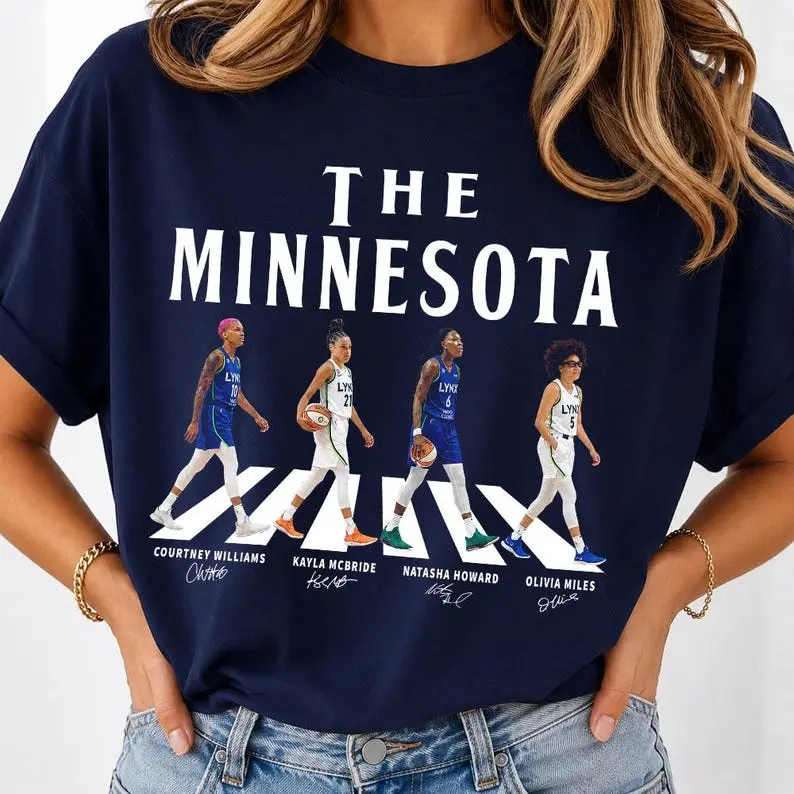 Minnesota Basketball Women Walking Road Funny Shirt, Miles McBride Williams Shirt