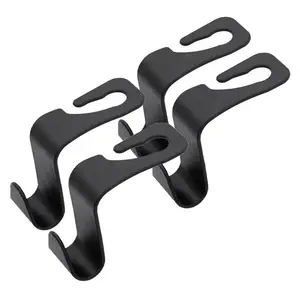4 Pack Car Seat Headrest Hooks, Back Seat Purse Hanger & Bag Holder for Groceries, Handbags, Coats, Umbrellas and Car Storage outdoorfun, Cars, Auto Parts Accessories