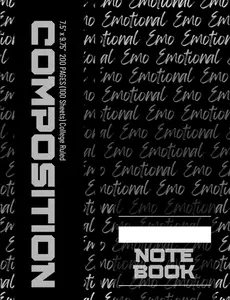 Elegantly Emo Composition Notebook