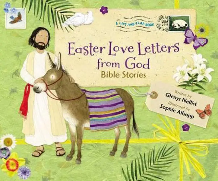USED Book - Easter Love Letters from God: Bible Stories by Nellist, Glenys (Hardcover) - english