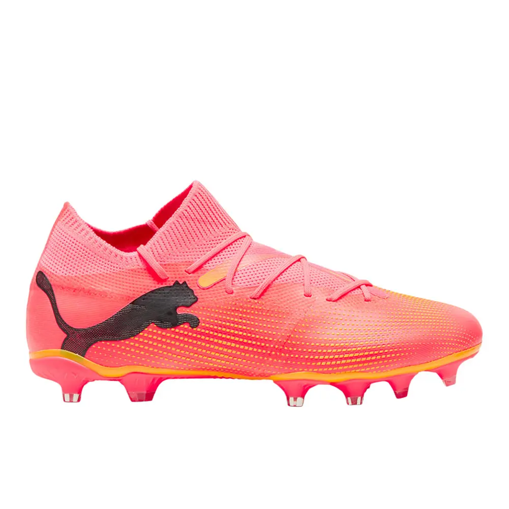 PUMA Mens Future 7 Match Soccer Cleats  - Pink