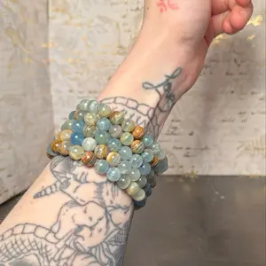 Blue onyx bracelet