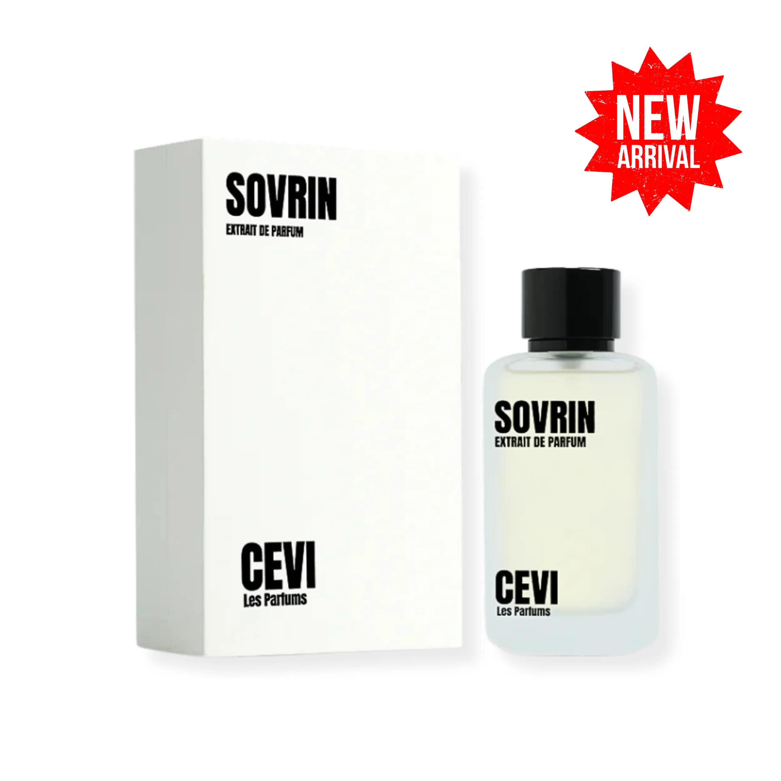 CEVI SOVRIN EXTRAIT DE PARFUM 3.38FL.OZ|100ML, Signature Scent, 100 Ml Perfume, Youth, Single Bottle, Box, Deer Accord, 100 Ml Cologne, Spice-Leather, Unisex Wear, Captivating Scent, Earthy Woody Scent