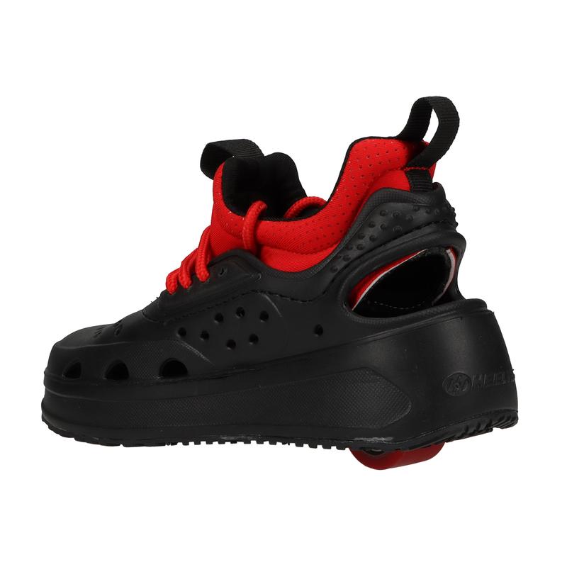 Wowza Clog Heelys | Heelys Roller Shoes for Kids and Adults Black & Red