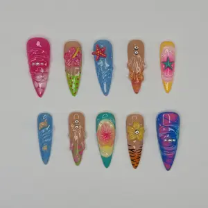 Midnight Sun Vibes Press-On Nail Set