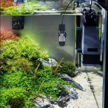 hygger Small Aquarium Betta Heater, Submersible Fish Tank Heater 50W with LED Digital Display, Suitable for Marine Saltwater and Freshwater up to 5/10/16/26 Gallon