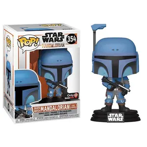 Funko Pop! Death Watch Mandalorian Two Stripes, Mandalorian 354 - GameStop Exclusive Vinyl Figure in PopShield Protector