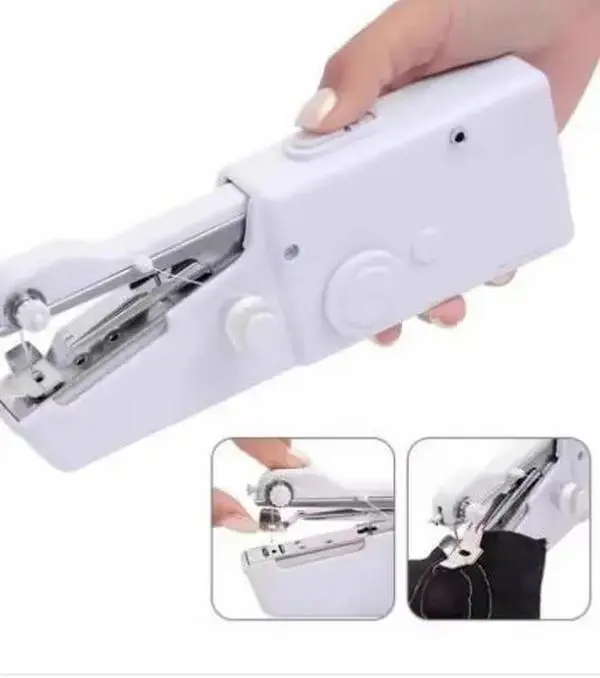 Household Electronic Handheld Mini Pocket Portable Sewing Machine - Fast Sewing Speed, Simple Operation, No Battery Needed for Home DIY Fashion Beginners, Electronic Sewing Machine
