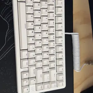 NNBILI Mechanical Keyboard Coiled Cable, 1 Count Type C USB Port Aviator Coiling Cable, Desktop Computer Gaming Keyboard Accessories