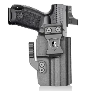 WARRIORLAND Canik TP9SF / TP9DA IWB Kydex Holster – Optic Cut Design with Claw, Custom Fit, Adjustable Cant, and Posi-Click Retention for Right-Hand Concealed Carry