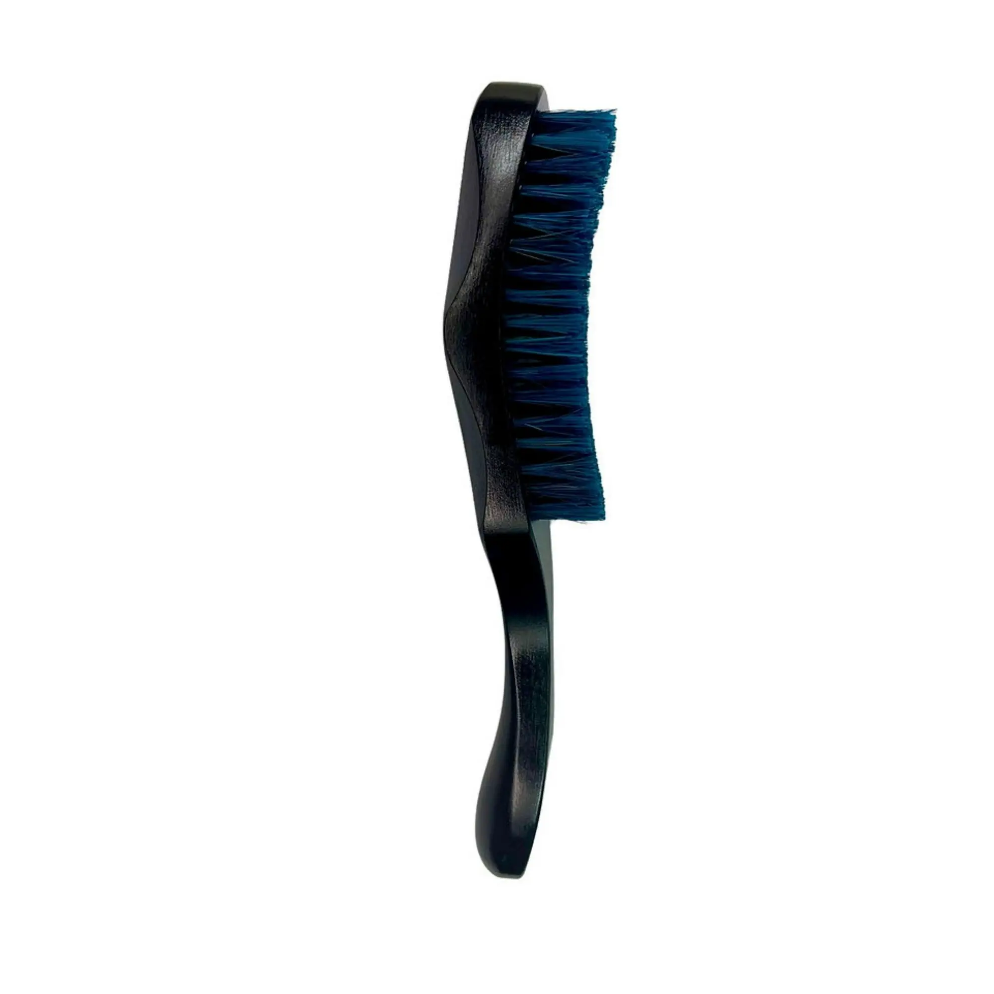 JIGGSAWMILLIONS Black Wave Brush, Medium Soft Blue Tribal Wave Brush, Bristle Brushes, Hair Brush For Men and Women curl defining
