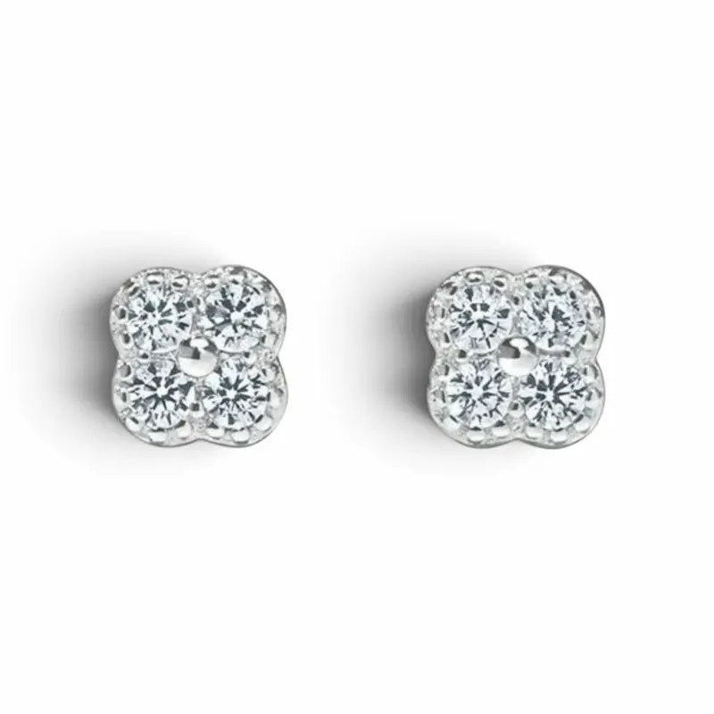 Lumi Clover Stud Earrings