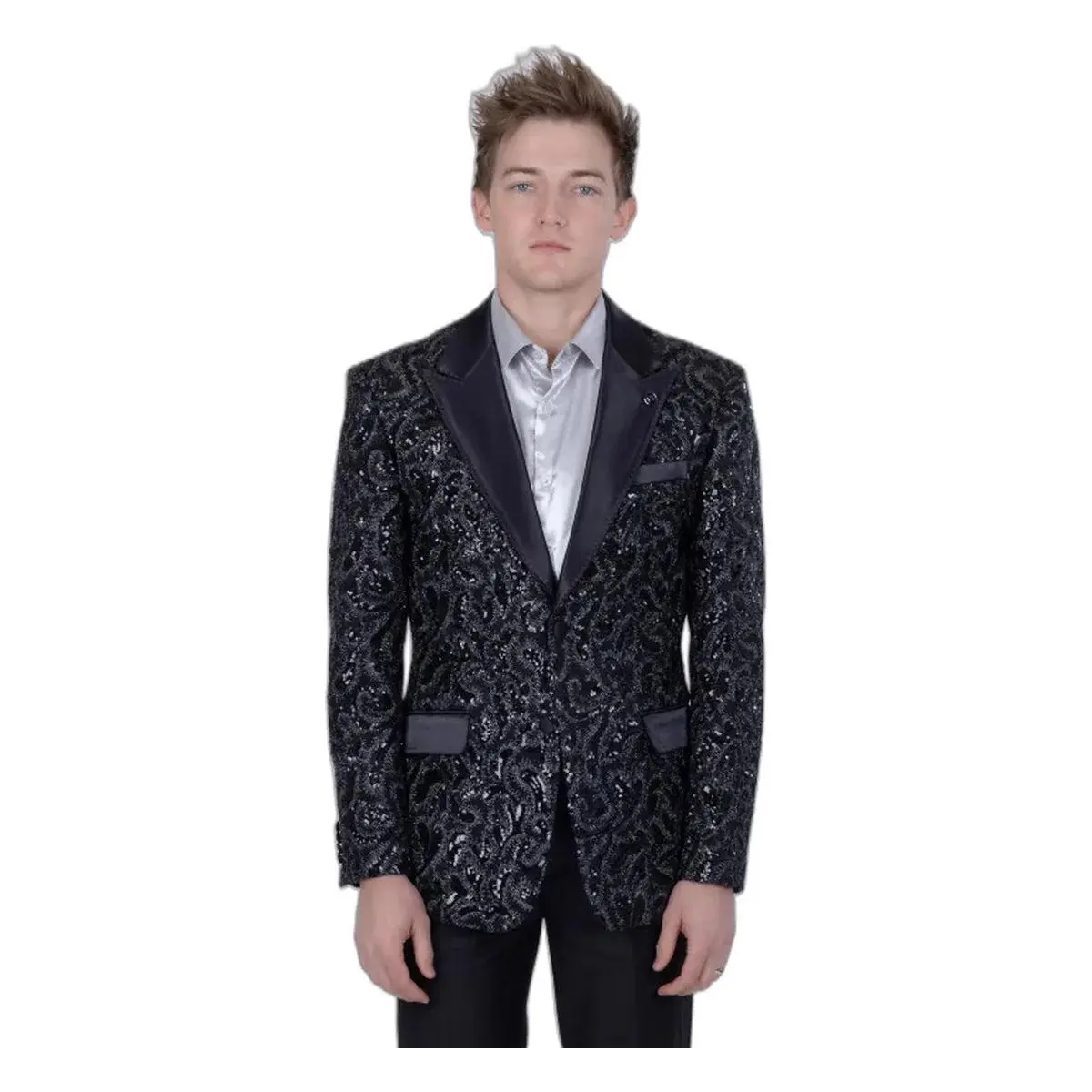 Black / Silver Blazer