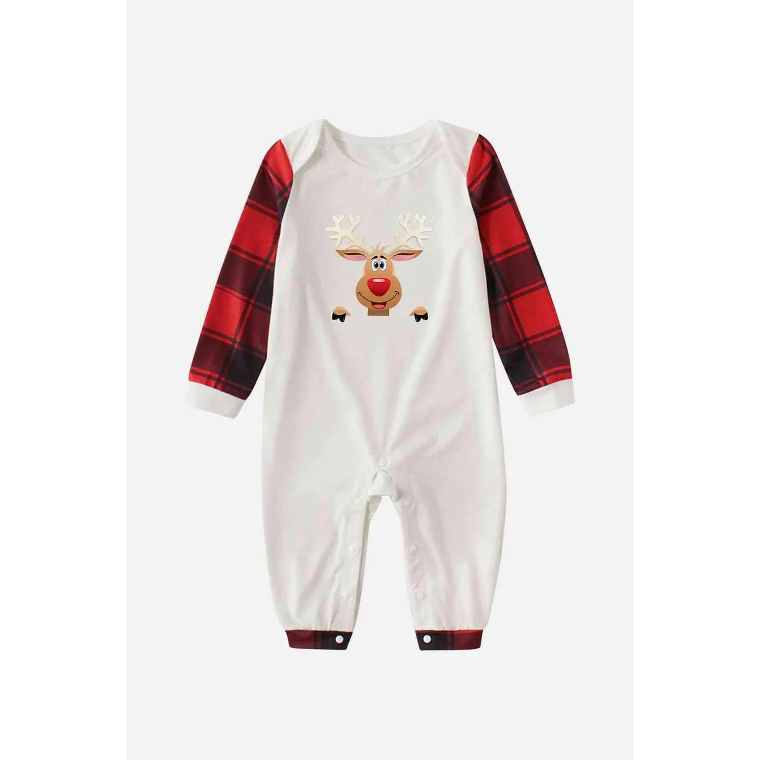 Rudolph Graphic Long Sleeve Jumpsuit