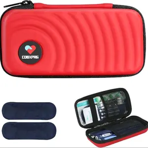 GLP-1 & Peptide Travel Cooler Pouch, Compact Insulin Pen Case with Ice Packs | TSA-Approved