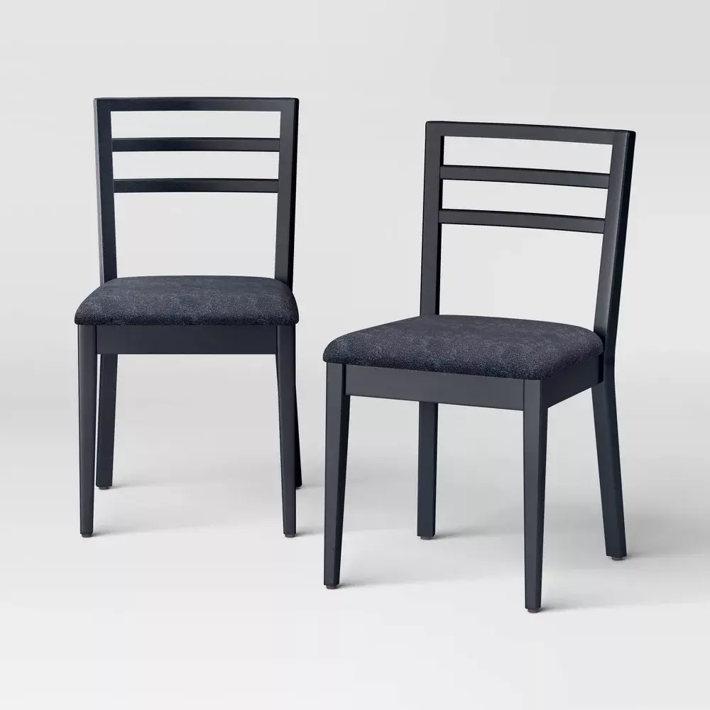 2pk Ladder Back Dining Chair - Room Essentials 2pk Ladder Back Dining Chair - Room Essentials