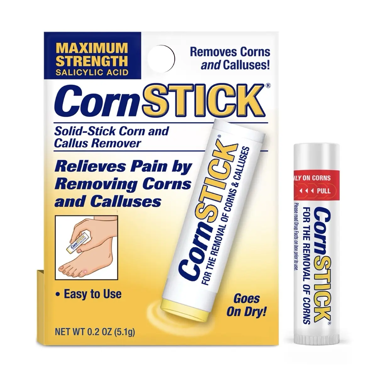 CornStick - Maximum Strength Corn and Callus Remover CornStick - Maximum Strength Corn and Callus Remover