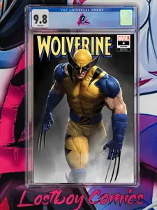 WOLVERINE #4 RAFAEL GRASSETTI EXCLUSIVE TRADE CGC 9.8