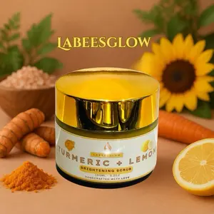 Turmeric Brightening Face and Body Scrub for Skincare - Facial