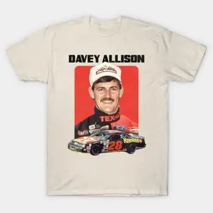 Davey Allison Classic T-Shirt, Davey Allison, car, car racing, cars, motorsport, nascar
