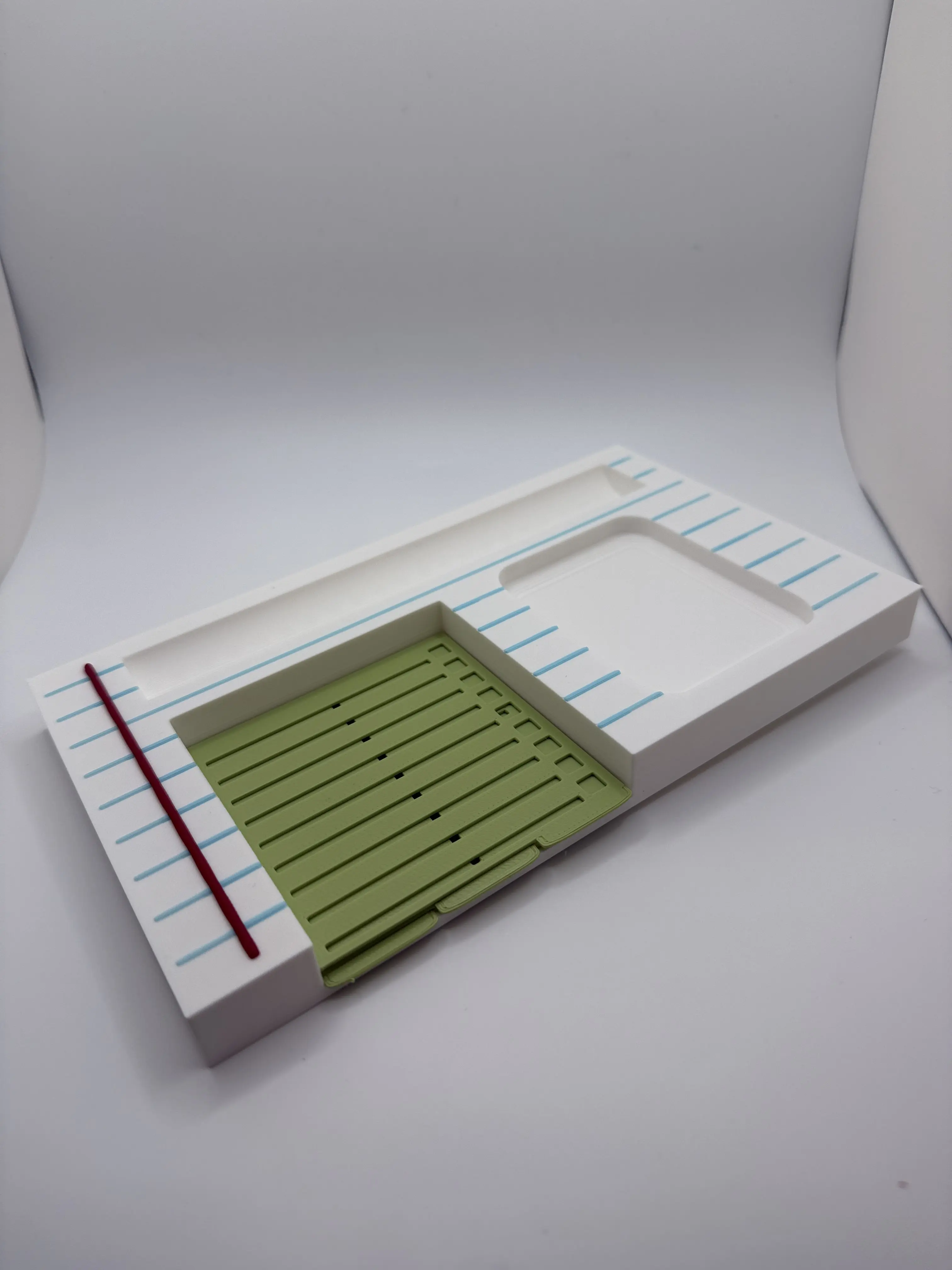 3D-Printed Notebook-Inspired Desk Organizer, Office Stationery & Supplies for Computers & Office Equipment