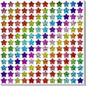 2340 Pack Holographic  Stickers for  ,0.6" Sparkly Small ,Behavior Chart, School Classroom Student Teacher Supplies