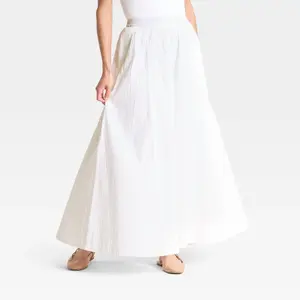 Women's Maxi Picnic A-Line Skirt - A New Day