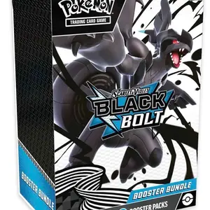 Pokémon Trading Card Game Scarlet & Violet Black Bolt Booster Bundle BLK - Official Pokémon Collectible Cards