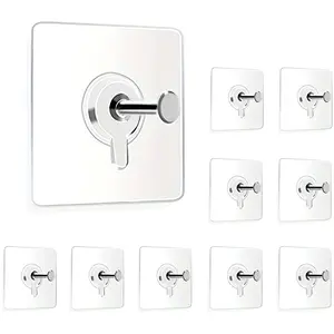 Self-adhesive wall hooks, Wall Mounted Holder, allowing you to hang paintings and other items without the need for nails - a multi-functional home decoration installation solution, for wall-mounted items