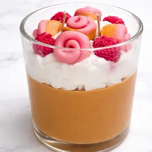 Strawberry Cinnabun Scented Double Wick Candle for Home Fragrance Decor Cozy Aroma Dual Wick Design Reliable Burn Ideal for Relaxation and Ambiance