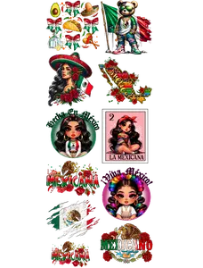 Mexico DTF gangsheet