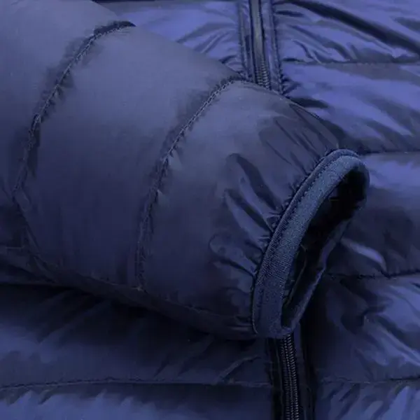 Men's Lightweight Hooded Down Jacket - Navy Blue Packable Puffer Coat, Ideal for Everyday & Outdoor Winter Warmth Men's Lightweight Hooded Down Jacket - Navy Blue Packable Puffer Coat, Ideal for Everyday & Outdoor Winter Warmth