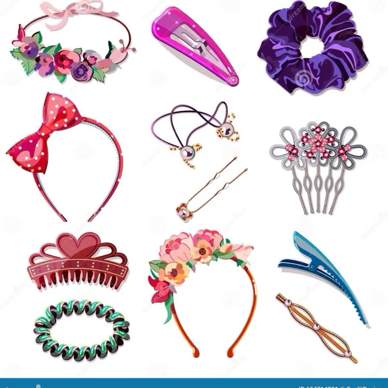 INICIATION MIX KIT ACCESSORIES BRUSHES KEYCHAINS TOYS AND MORE - Includes Variety of Hair Accessories & Toys for Initiation Events