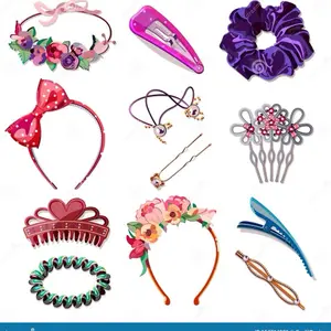 INICIATION MIX KIT ACCESSORIES BRUSHES KEYCHAINS TOYS AND MORE - Includes Variety of Hair Accessories & Toys for Initiation Events