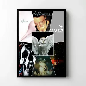 [No Frame Poster] Deftones Album Poster - Rock Metal, Vintage Rock, Nu-Metal, Gift for Him, Gift for Her, Gift for Fan