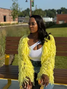 NO FRILLS CARDIGAN