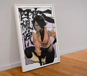 Bleach Yoruichi Shihoin POSTER UNFRAMED  – Bold Anime Unframed Wall Art for Fans of the Fearless Flash Goddess