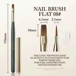 Flat Builder Gel Brush #08