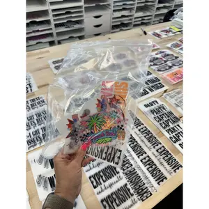 HAT SIZE THEMED GRAB BAG DIRECT TO FILM transfers (HOT PEEL) hat not included