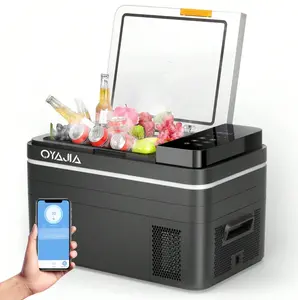 30L Car Refrigerator Freezer Fridge Portable Vehicle Camping Cooler Box -20℃~20℃