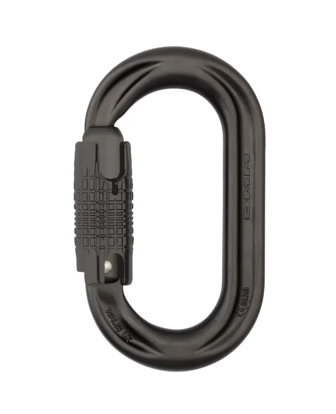 DMM PerfectO Carabiner with Locksafe Gate (Matte Grey)