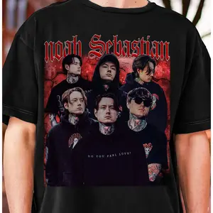 Noah Sebastian Badd Omenn Album Shirt, Music Concert, Gift For Fans, Unisex Short Sleeve Tee, Casual Clothing Crewneck Tee