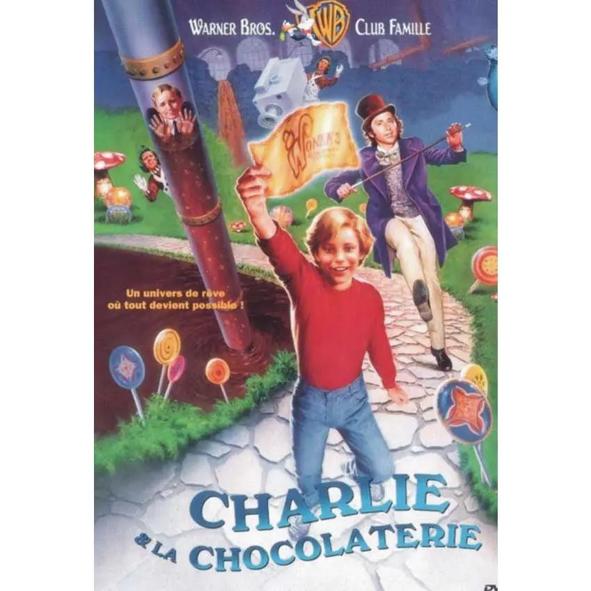 Willy Wonka & the Chocolate Factory Movie Poster Print (27 x 40)