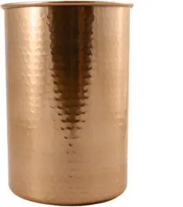 Copper Coated Kitchen Utensil Holder / 7-Inch Tool Caddy (Case of 12)