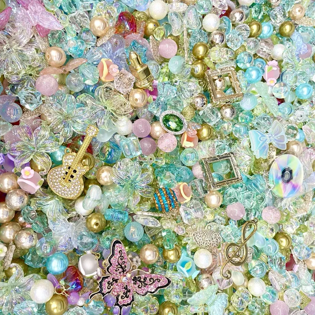 Acrylic Beads Mix 16mm for DIY Projects Bracelets Phone Charms Necklaces Beadable Pens Anklets Hair Beads Bag Chains Earrings Rings Hair Ropes Handmade Gifts Beaded Jewelry Summervibes