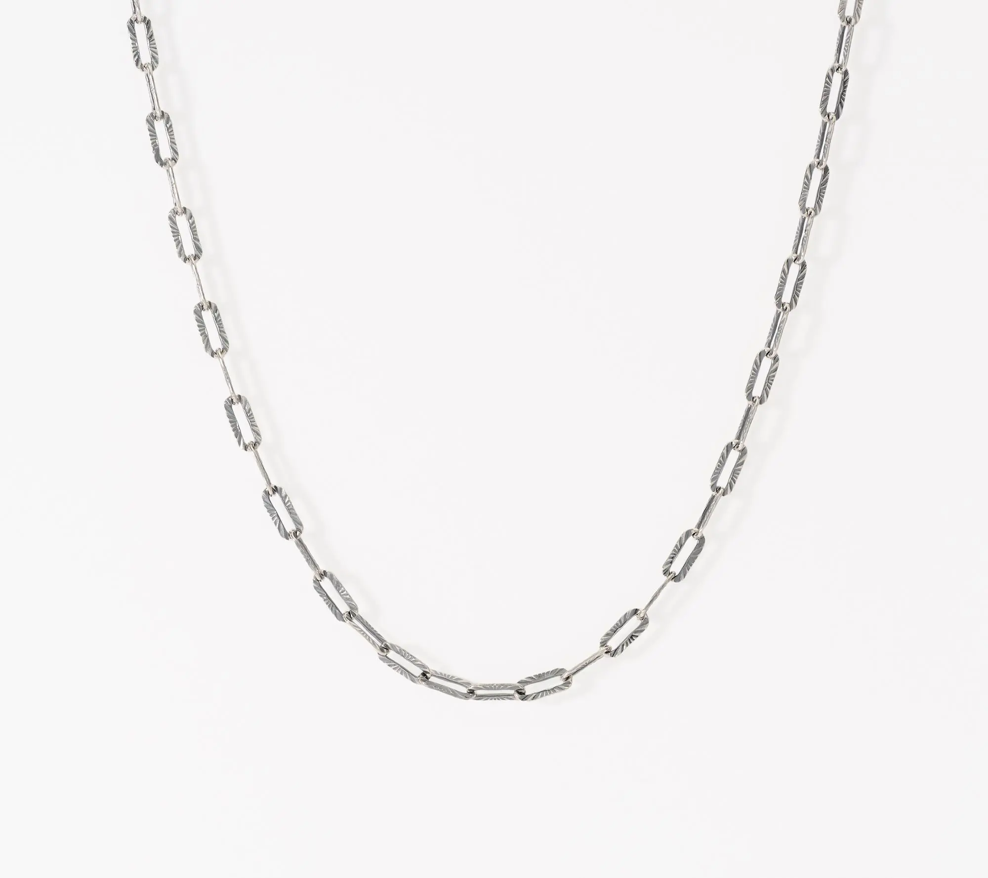 Christian James by Scott Grimes Sterling Silver Iconic Link Chain Necklace